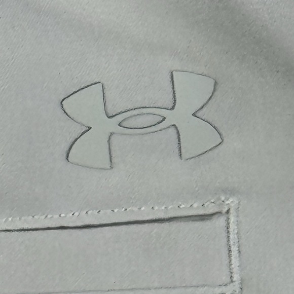 UNDER ARMOUR mens 36x32 PANTS Golf Chino Stretch‎ Grip Waist Khaki - Picture 9 of 9